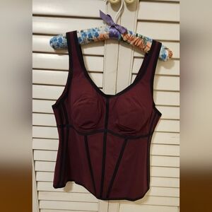 Honeylove Burgundy Liftwear Sculpting Tank – Size 1X